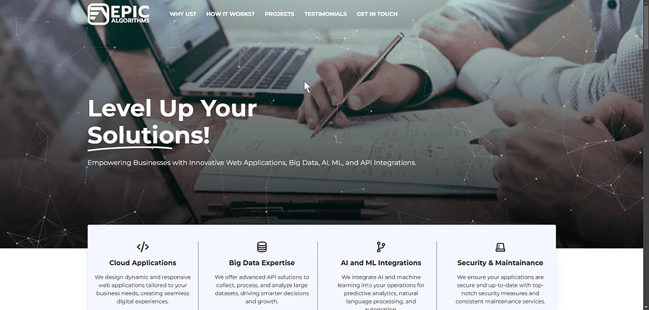 Innovation Meets Opportunity to Level Up Your Solutions — Epic Algorithms